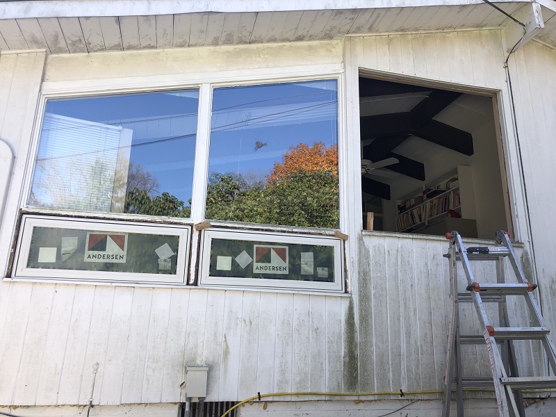 Andersen FIBREX replacement windows in Norwalk,CT